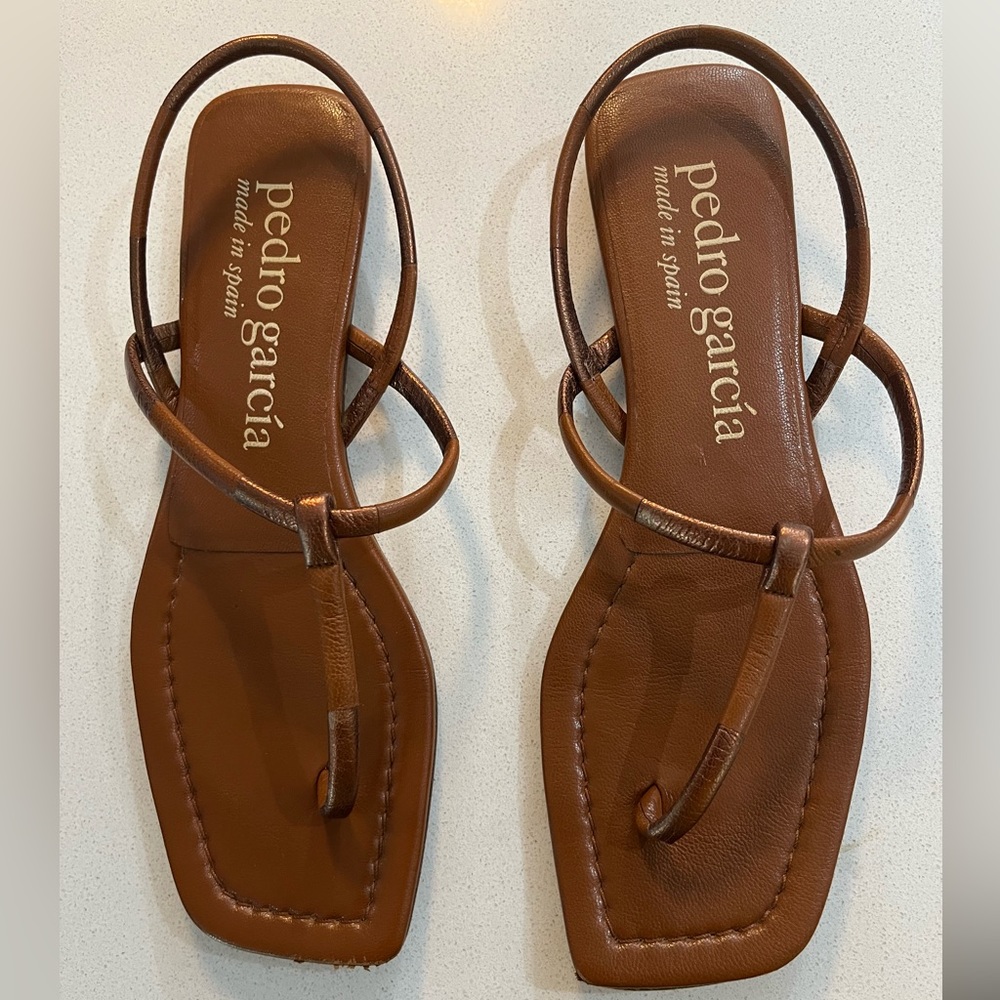 Pedro García brown sandals sz 40
